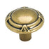 Amerock BP1821-R1 Regency Brass 1 3/8" Round Cabinet Knob Pulls Design Details