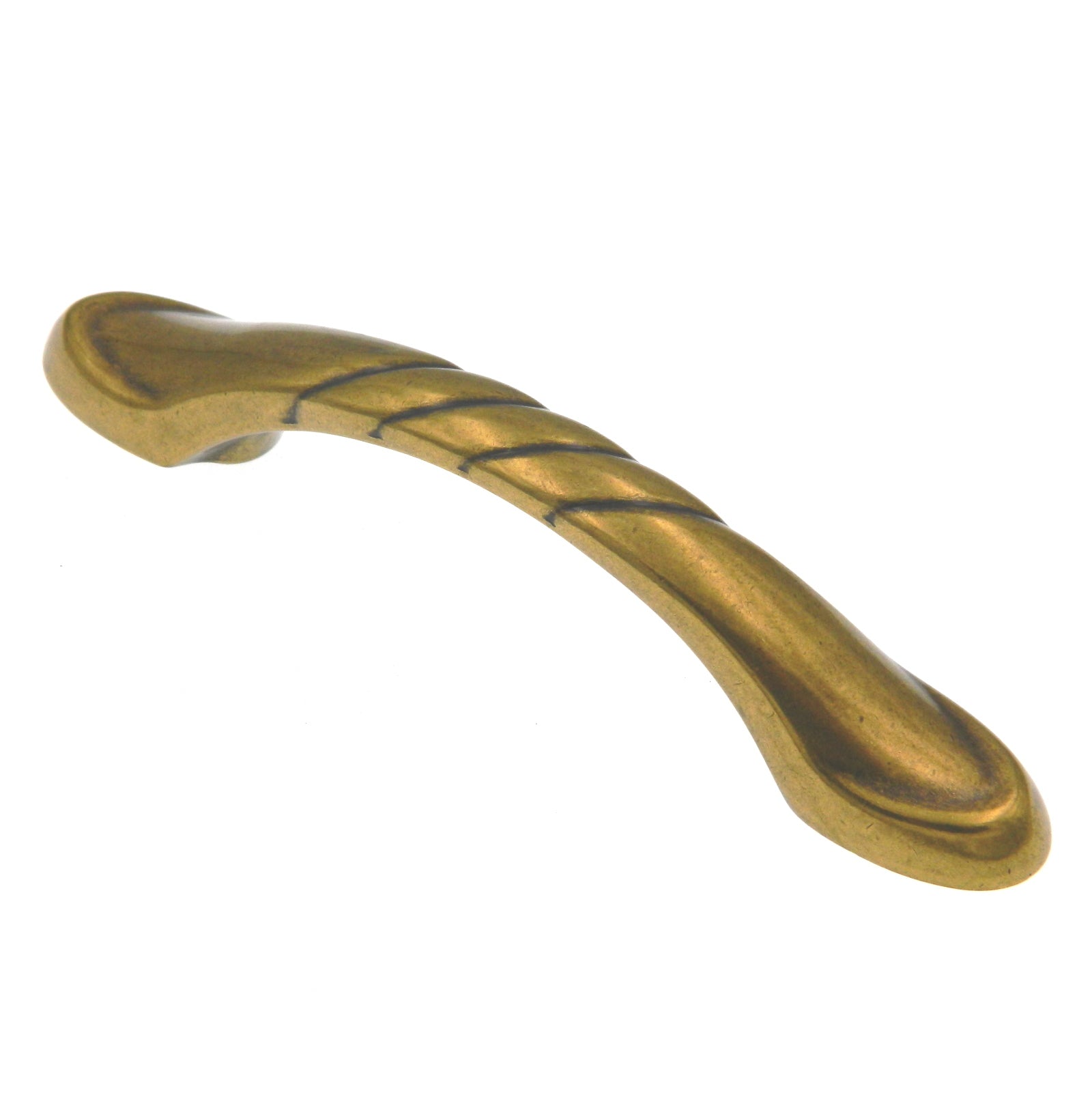 4 Pack Amerock Design Details BP1826-R1 Regency Brass 3", 3 3/4" (96mm) Cabinet Handle Pull