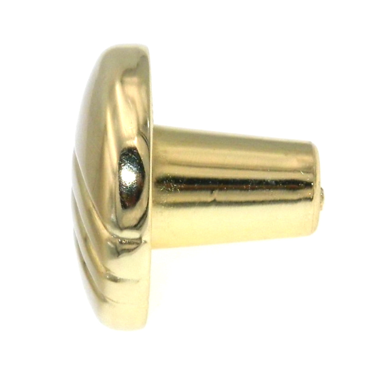 Amerock BP1827-O74 Sterling Brass 1 1/4" Round Cabinet Knob Pull Design Details