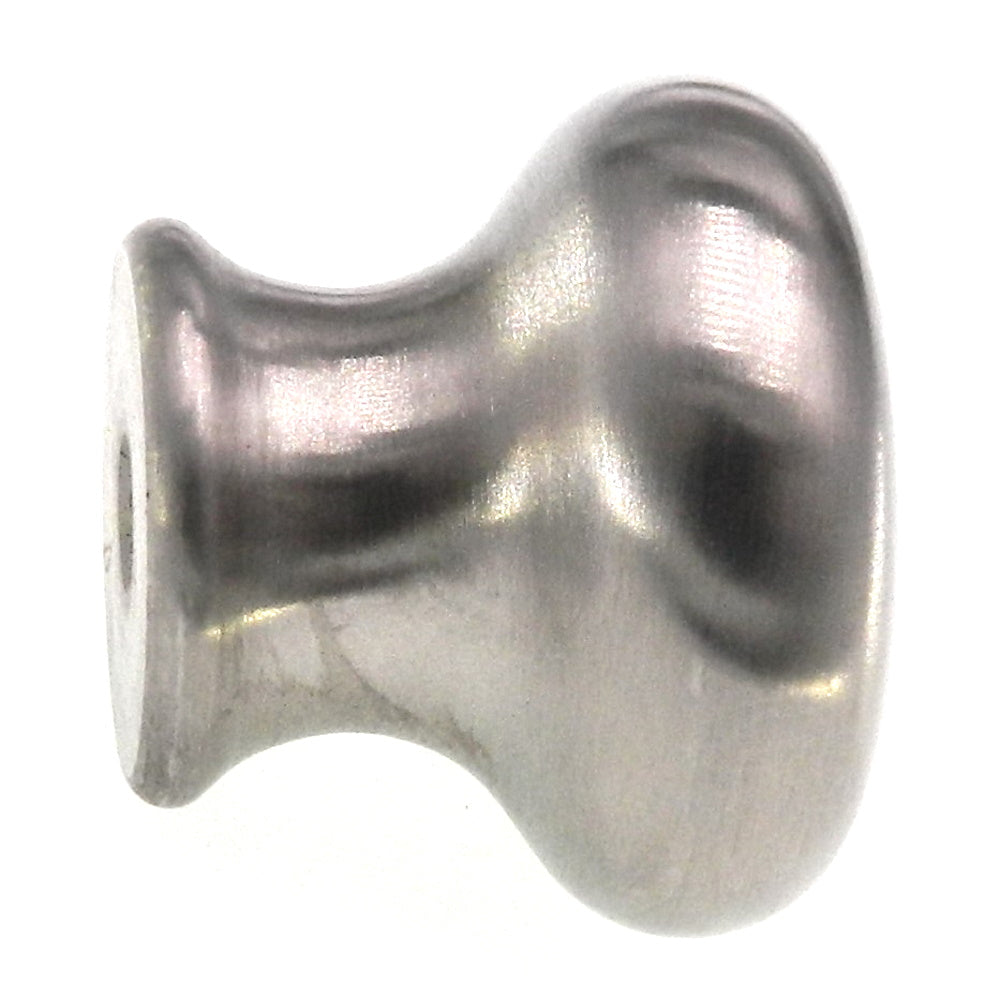 Amerock Essential'Z Round Stainless Steel 1-1/4" Cabinet Knob Pull BP19008-SS