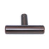 Amerock Bar Pulls Caramel Bronze 2" T-Bar Cabinet Knob BP19009CBZ