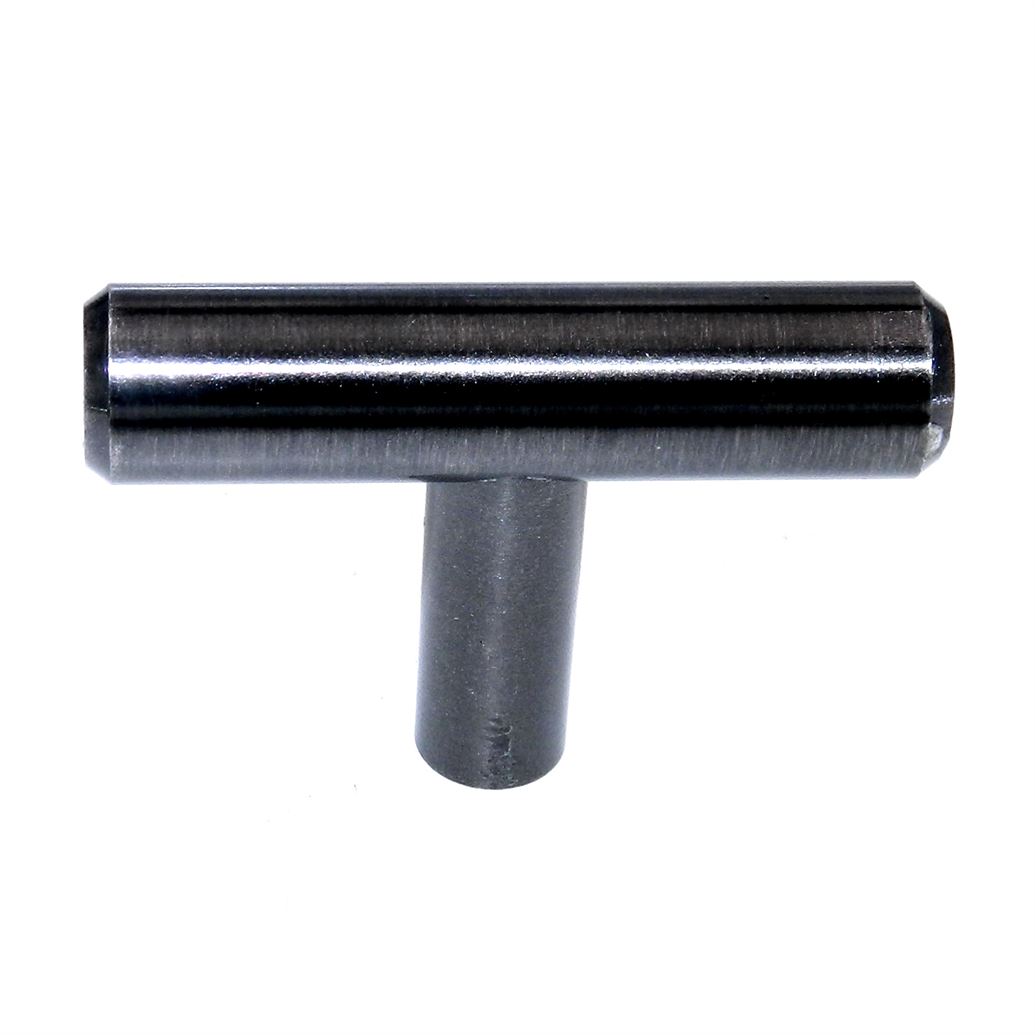 Amerock Allison Gunmetal 2" Smooth T-Bar Cabinet Knob BP19009-GM