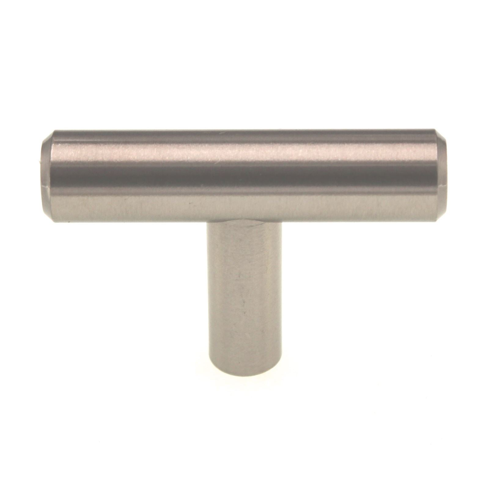 Amerock Bar Pulls Sterling Nickel 1 15/16" T-Bar Cabinet Knob BP19009CSG9