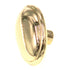 Amerock Allison Polished Brass 1 5/8" Oval Cabinet Knob BP1901-PB