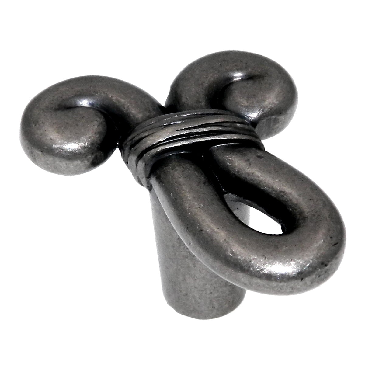 Amerock Cyprus Weathered Nickel 1 5/8" Cyprus Knot Cabinet Knob Pull BP19250-WN