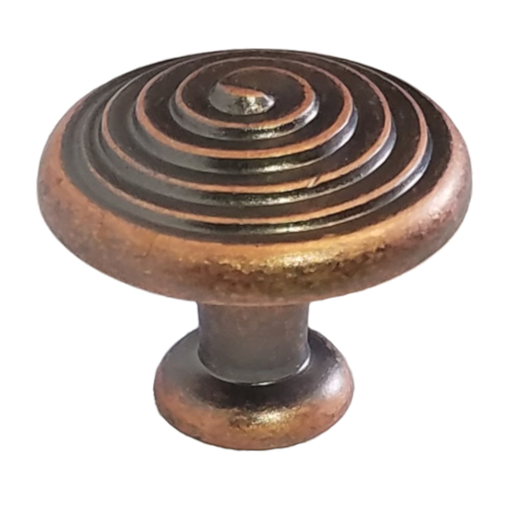 Amerock Divinity BP19252-WC Weathered Copper 1 1/8" Spiral Cabinet Knob Pull