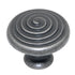 Amerock Divinity Weathered Nickel 1 1/4" Swirl Cabinet Pull Knob BP19252WN