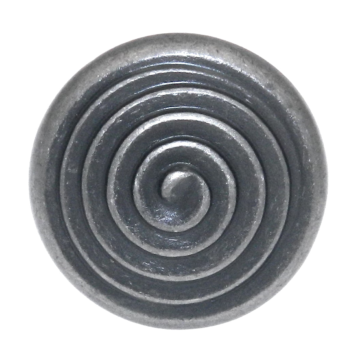 Amerock Divinity Weathered Nickel 1 1/4" Swirl Cabinet Pull Knob BP19252WN