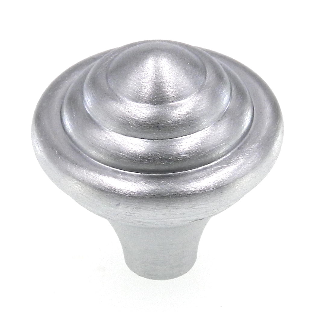 Amerock Divinity Brushed Chrome 1 1/4" Round 3 rings Cabinet Knob BP19257-26D