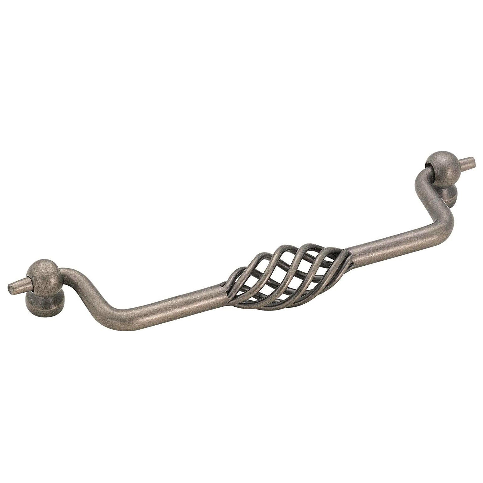 Amerock Village Classics Weathered Nickel 6 1/4 inch (160mm) CTC Bail Pull BP19324WN