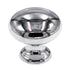 Amerock Allison 1 1/4" Chrome Finish Solid Brass Cabinet Knob BP1950-26