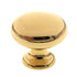 Amerock Brass Classics Bright Brass Solid Brass 1 1/4" Cabinet Knob BP1950-B