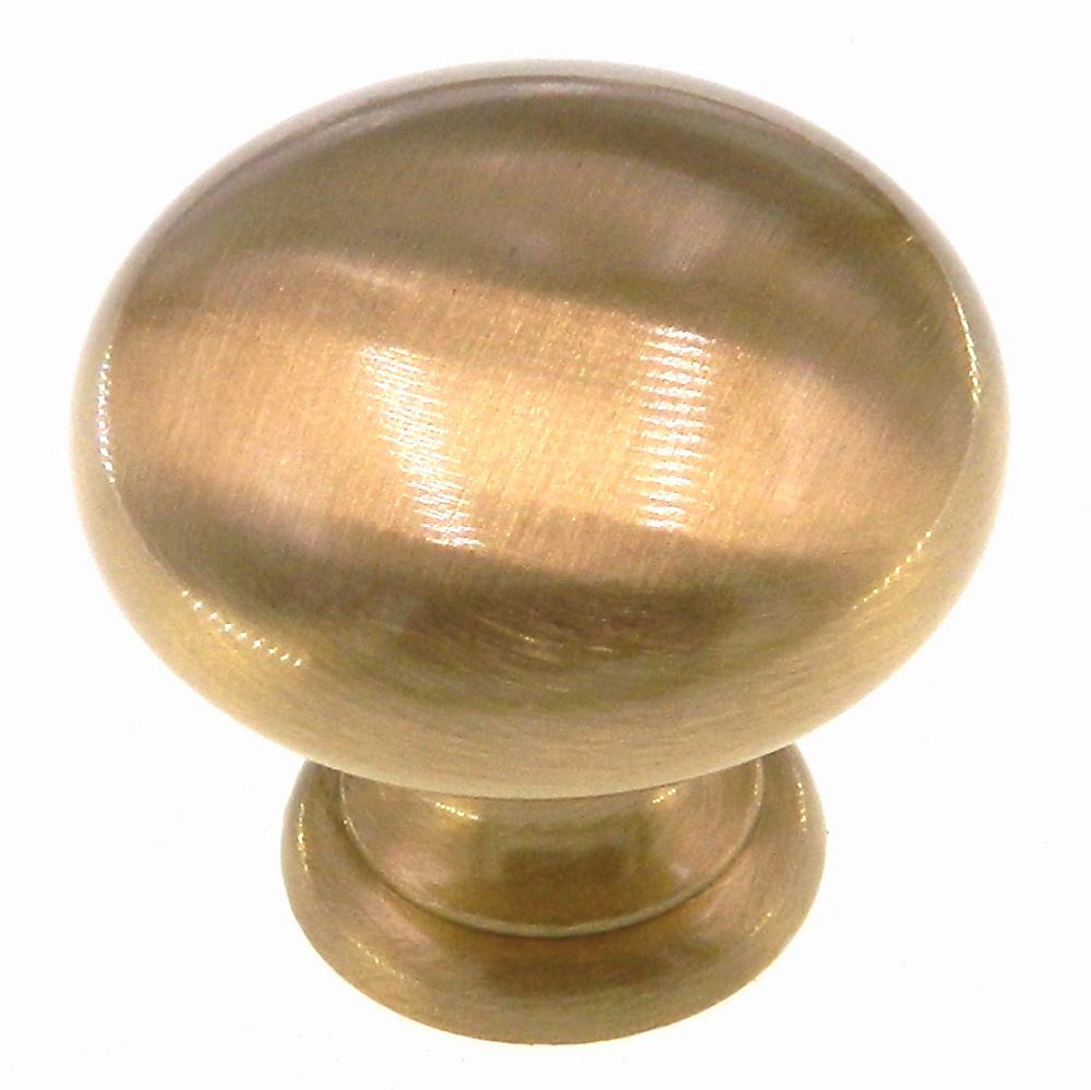 Amerock Brass Classics Brushed Brass Solid Brass 1 1/4" Cabinet Knob BP1950-BRB