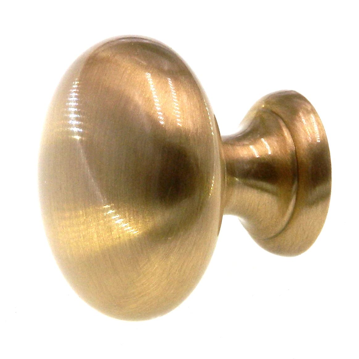 Amerock Brass Classics Brushed Brass Solid Brass 1 1/4" Cabinet Knob BP1950-BRB