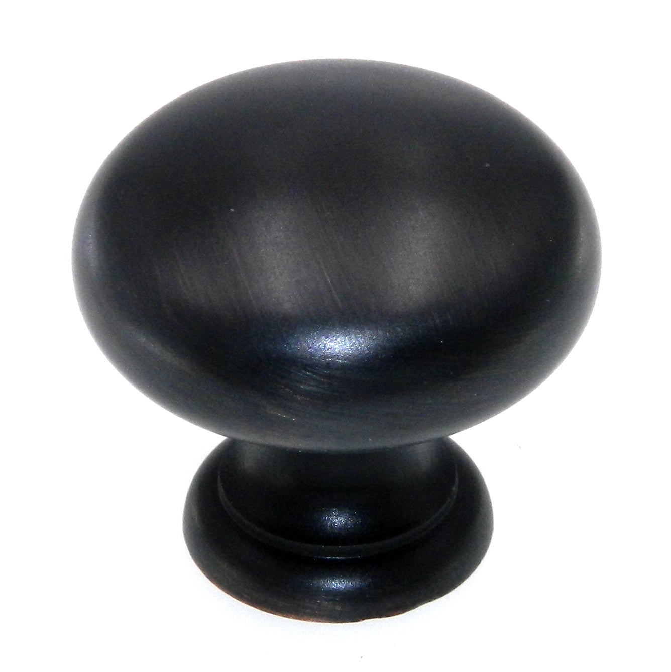 Amerock Allison 1 1/4" Oil-Rubbed Bronze Solid Brass Cabinet Knob BP1950-ORB