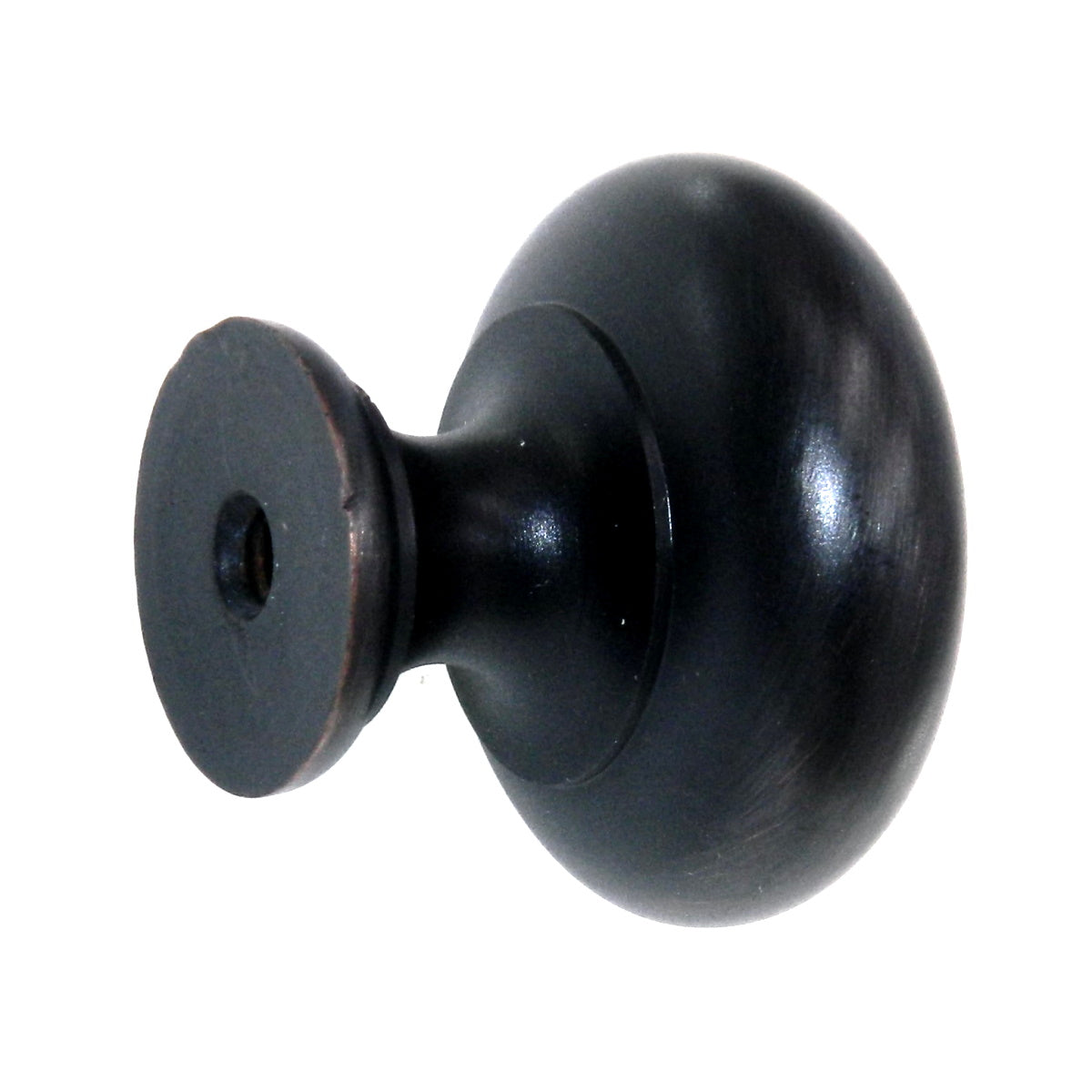 Amerock Allison 1 1/4" Oil-Rubbed Bronze Solid Brass Cabinet Knob BP1950-ORB