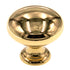 Amerock Allison 1 1/4" Solid Brass Hollow Mushroom Cabinet Knob BP1950H-B