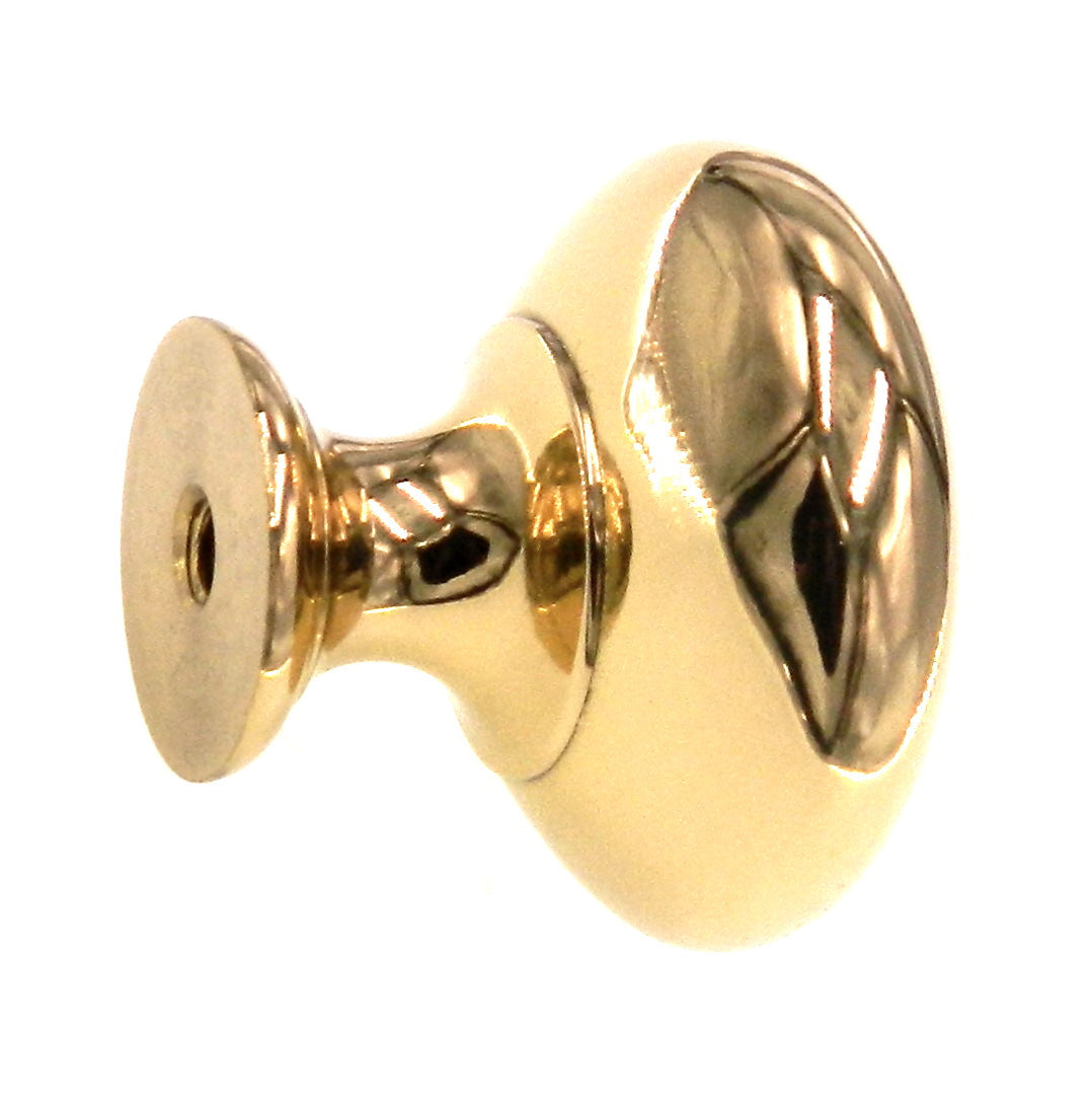 Amerock Allison 1 1/4" Solid Brass Hollow Mushroom Cabinet Knob BP1950H-B