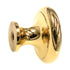 Amerock Allison Solid Brass 1 1/4" Ridged Cabinet Knob BP1953-B