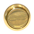 Amerock Metal Finishes 1 1/4" Polished Brass Solid Brass Flat-Top Cabinet Knob Pull BP1956-B