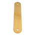 Amerock Bright Brass 3 3/4"cc Cabinet Handle Pull Backplate BP1971-B