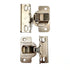 Amerock Nickel 120 deg. Full Wrap 1/4" Overlay Concealed Hinges BP2022H-3-14