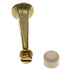 Amerock Heavyweight Baseboard Doorstop Polished Brass With Rubber Tip BP2250-3