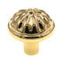 Amerock Heritage Brass 1 1/4' Polished Brass Round Cabinet Knob Pull BP2376-B