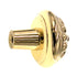 Amerock Heritage Brass 1 1/4' Polished Brass Round Cabinet Knob Pull BP2376-B