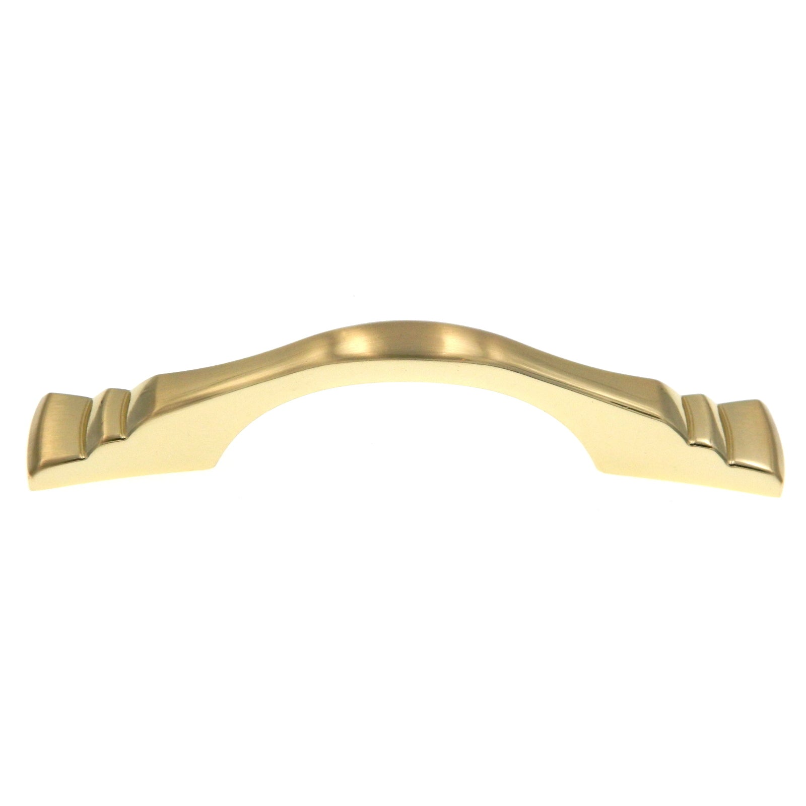 Amerock Hint of Heritage Brushed Brass 3"cc Cabinet Handle Pull BP2378O74