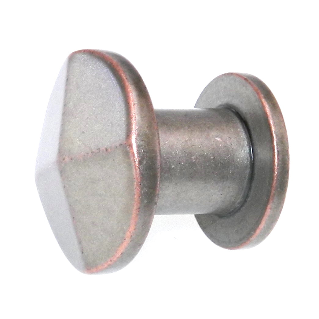 Amerock Galleria Weathered Nickel Copper 1 1/4" Cabinet Knob Pull BP24003-WNC