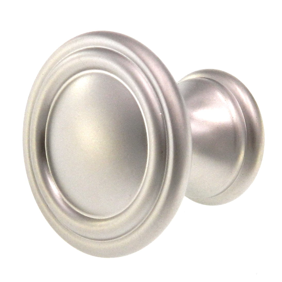 Amerock Vasari Satin Nickel 1 1/4" Round Disc Cabinet Knob BP24009-SN