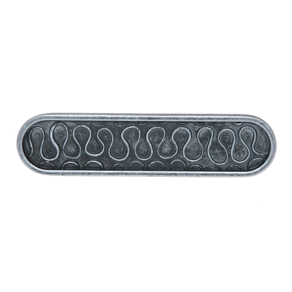 Amerock Playful Nature Wrought Iron Flat Oblong 3" Arch Cabinet Handle Pull BP26112-WI