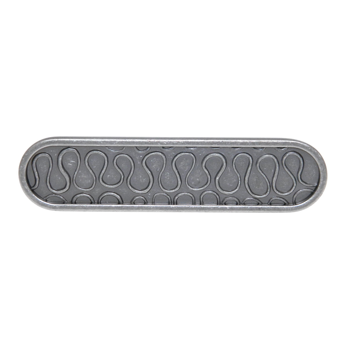 Amerock Playful Nature Weathered Nickel Flat Oblong 3" Arch Cabinet Handle Pull BP26112-WN