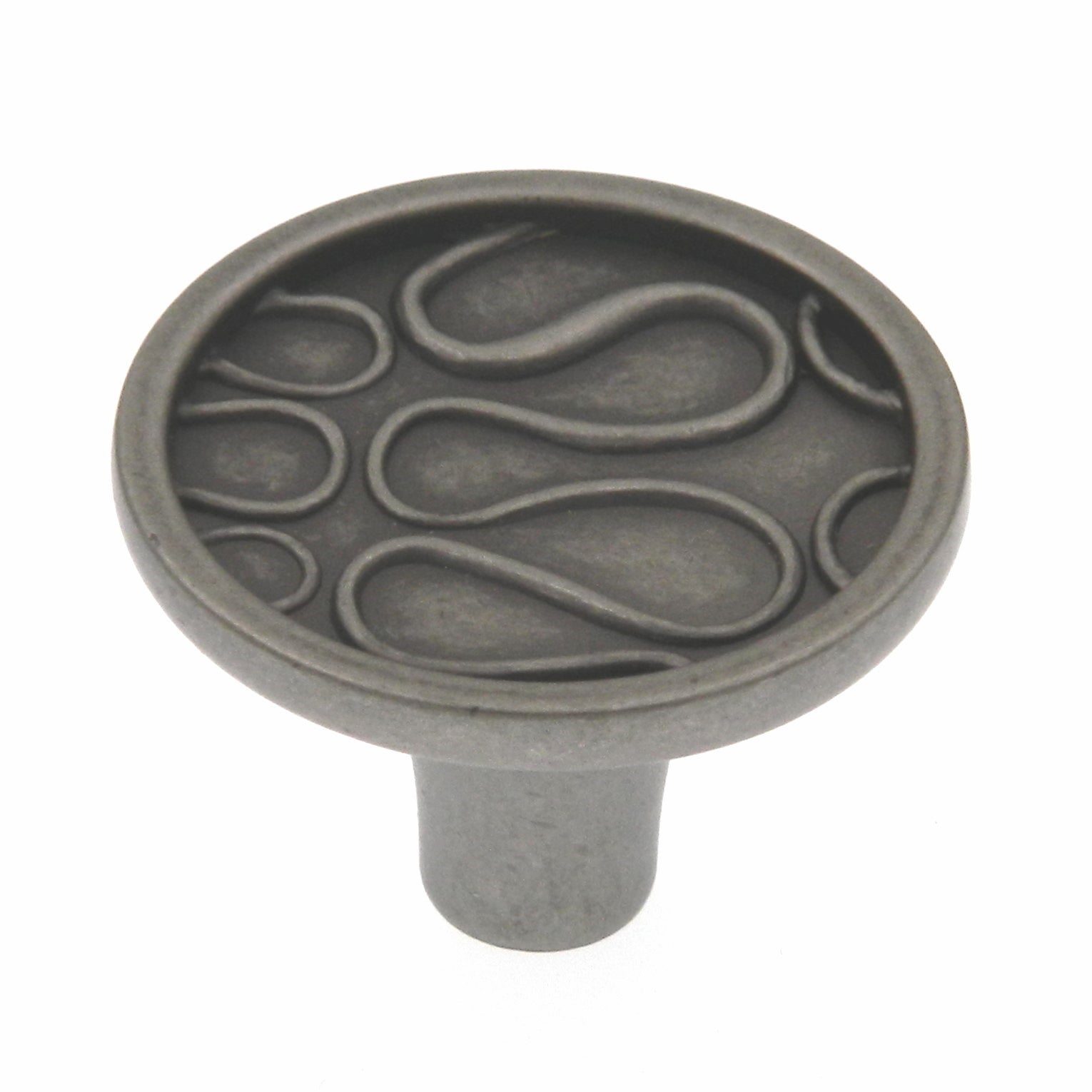 Amerock BP26113-WN Weathered Nickel 1 1/2" Cabinet Knob Pull Playful Nature