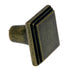 Amerock Manor Weathered Brass 1" Square Cabinet Pull Knob BP26117R2