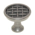 Amerock Patterns Weathered Nickel 1 3/8" Weave Cabinet Knob BP26125-WN