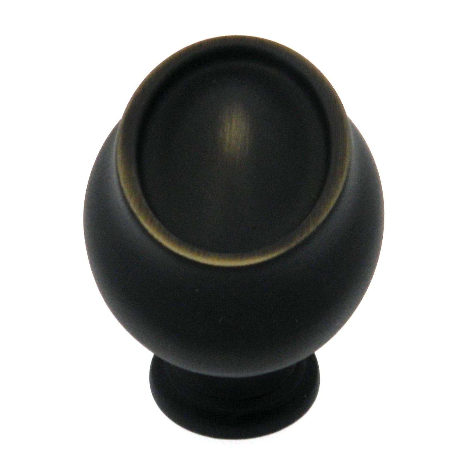 Amerock Manor Roman Bronze 1 1/2" Oval Cabinet Solid Brass Knob BP261272RB