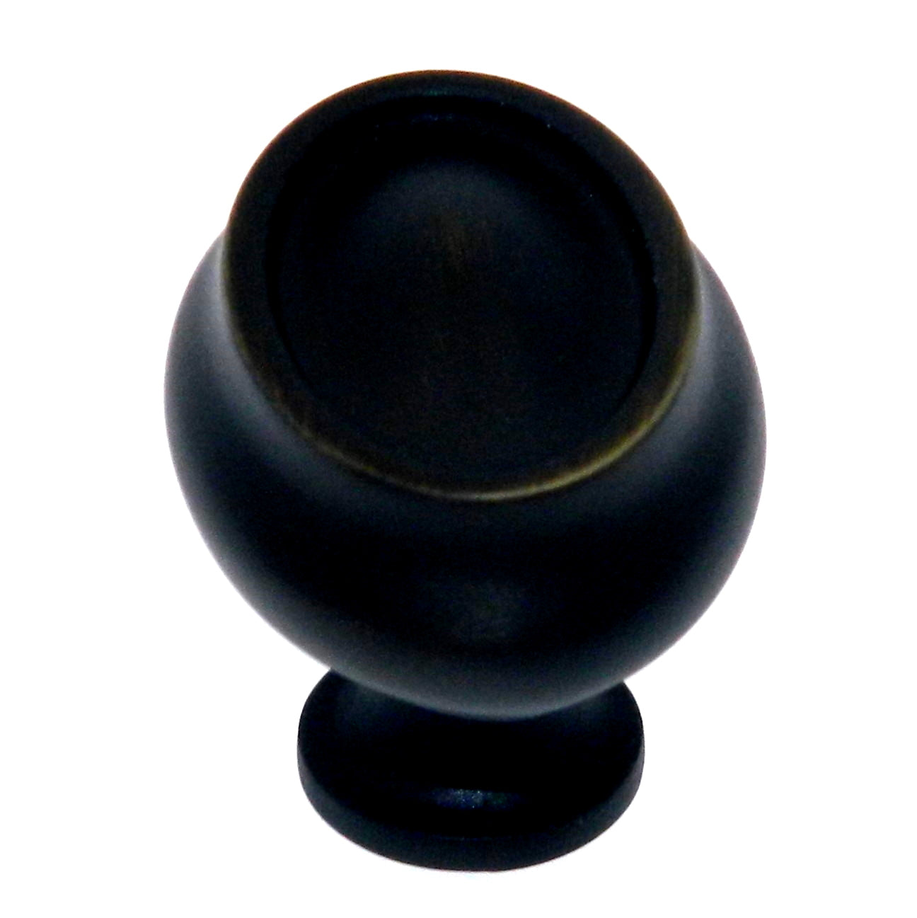 Amerock Manor Roman Bronze 1 1/2" Oval Cabinet Solid Brass Knob BP26127RB