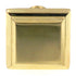 Amerock Manor Brushed Brass 1" Square Cabinet Pull Knob BP26131O74