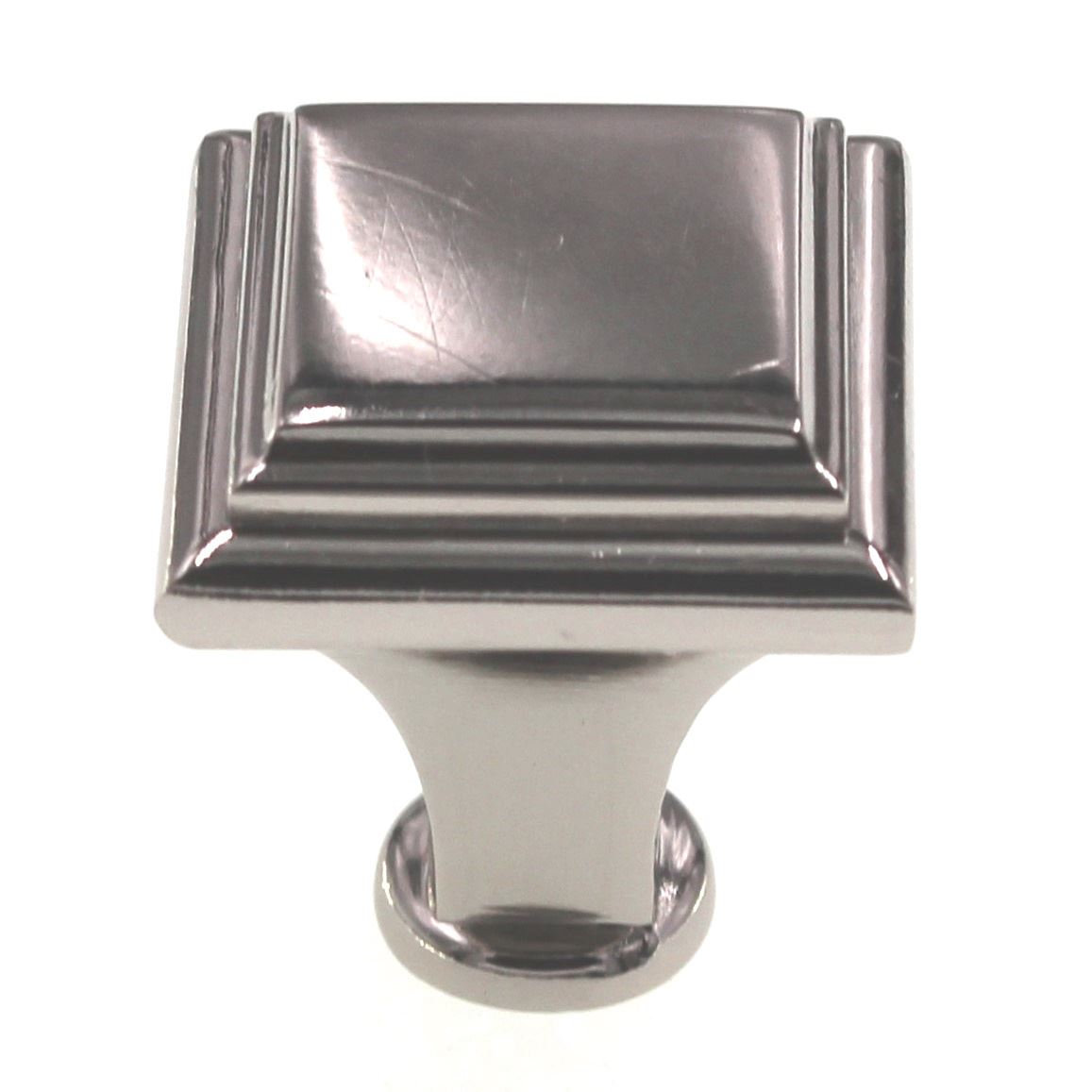 Amerock Manor 1" Square Cabinet Knob Polished Nickel BP26131PN