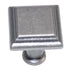 Amerock Manor Weathered Nickel 1" Square Cabinet Weathered Knob BP26131-WN