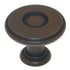 Amerock Porter Antique Rust 1 1/4" Round Cabinet Pull Knob BP27026ART