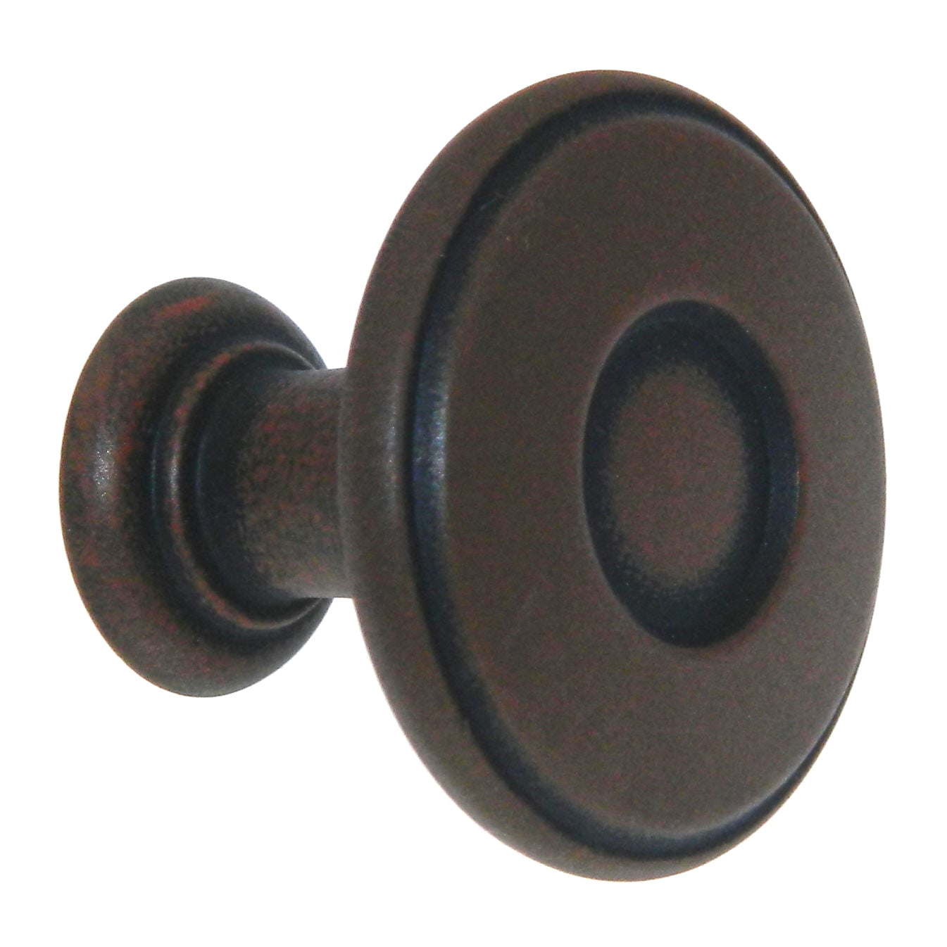 Amerock Porter Antique Rust 1 1/4" Round Cabinet Pull Knob BP27026ART