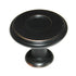 Amerock Porter BP27026-ORB, disco plano redondo de bronce aceitado, 1 1/4 pulgadas, 20 unidades