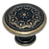 Amerock  Sundara Weathered Brass 1 1/4" Ornate Cabinet Pull Knob BP27030R2