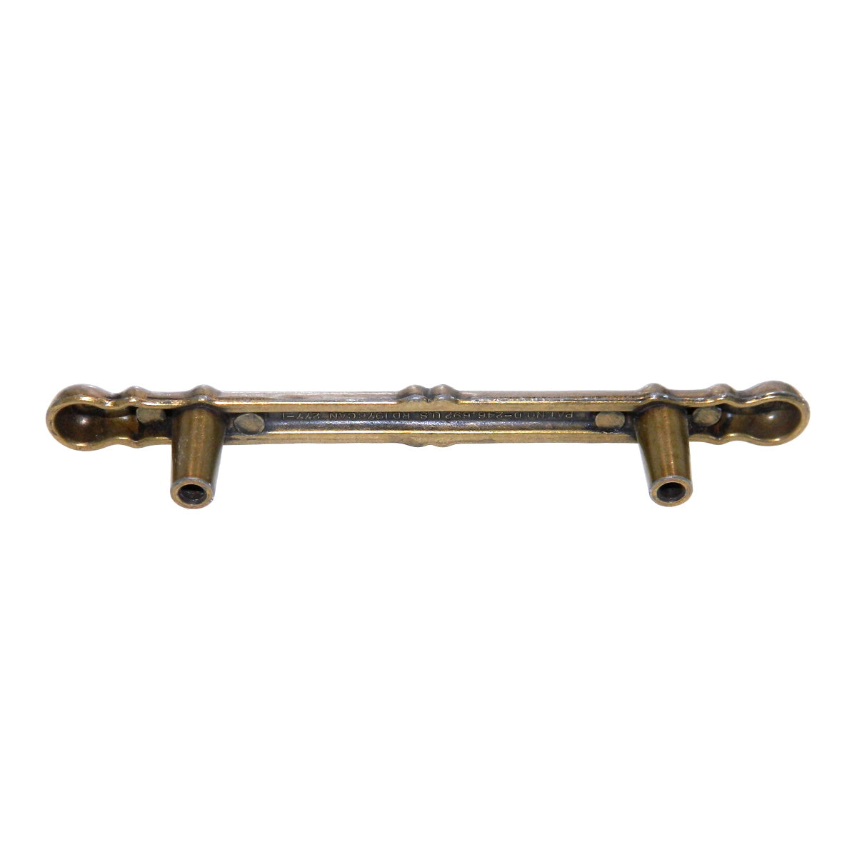 Vintage Amerock Furniture Accents Burnished Brass 3"cc Cabinet Bar Pull BP277-BB