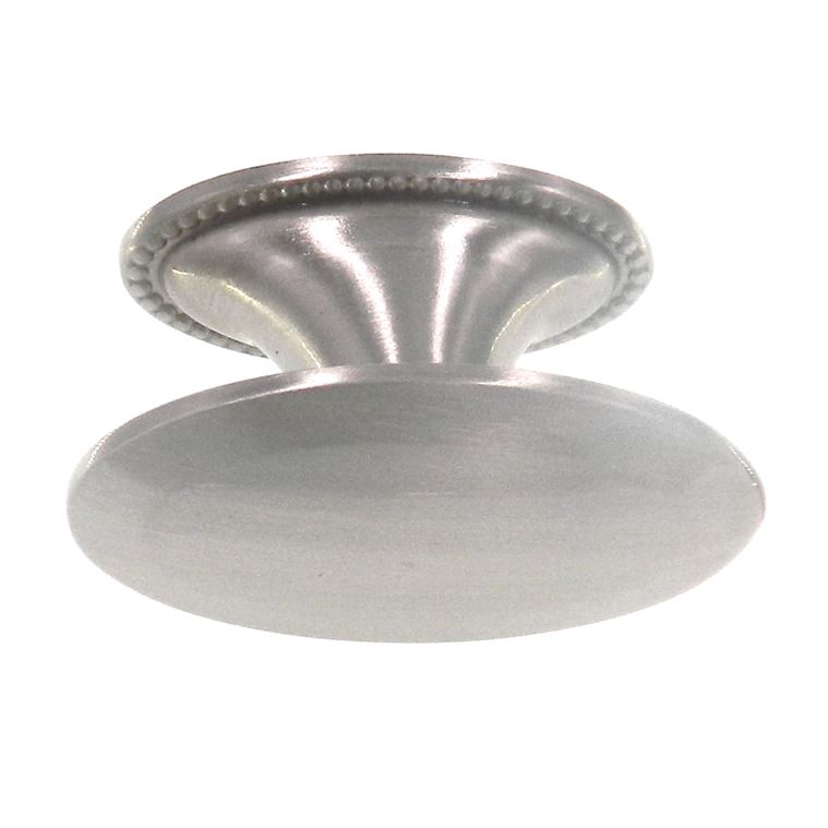 Amerock Atherly Satin Nickel 1 1/2" Oval Cabinet Knob BP29280G10