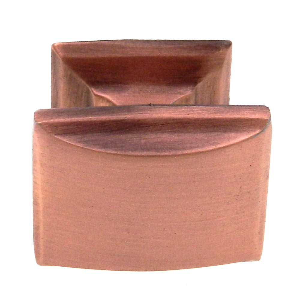 Amerock Candler Brushed Copper 1 1/4" Rectangle Arch Top Cabinet Knob BP29340-BC