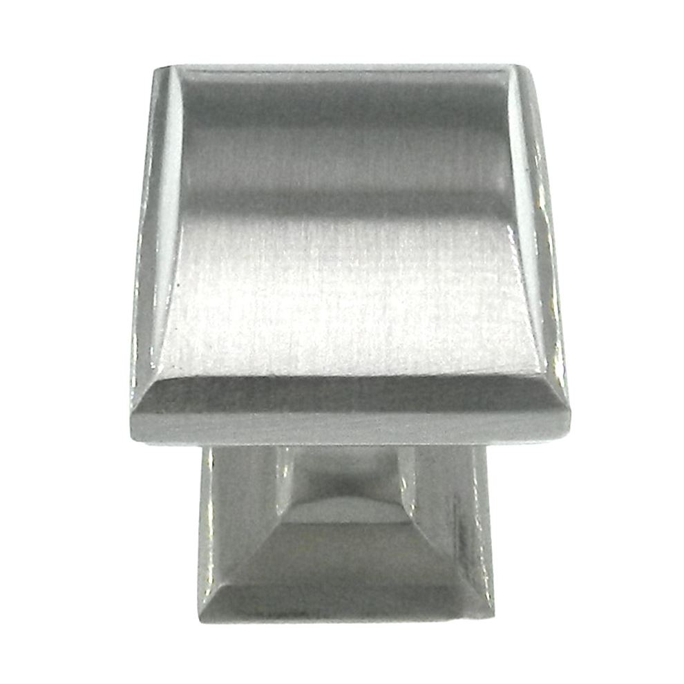 Amerock Candler Satin Nickel 1 1/4" Square Cabinet Knob BP29340-G10